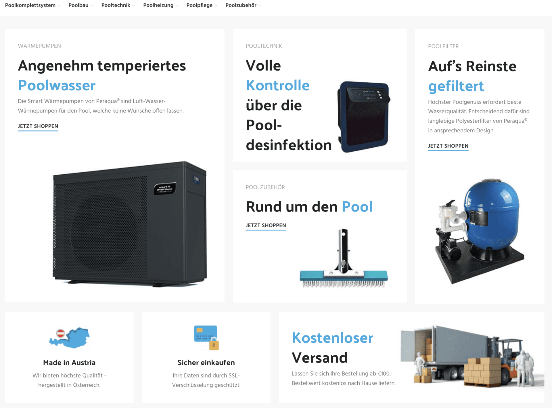 poolservice austria online shop